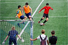 В Магнитогорске состоялся футбольный турнир среди дворовых команд