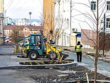 На Мордовцева во Владивостоке приступили к асфальтированию