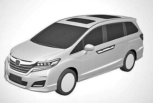 Honda запатентовала дизайн нового минивэна