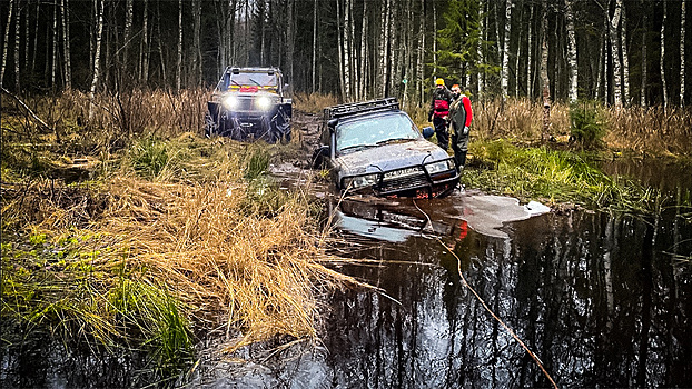 Нереальные возможности "Крузака" на бездорожье