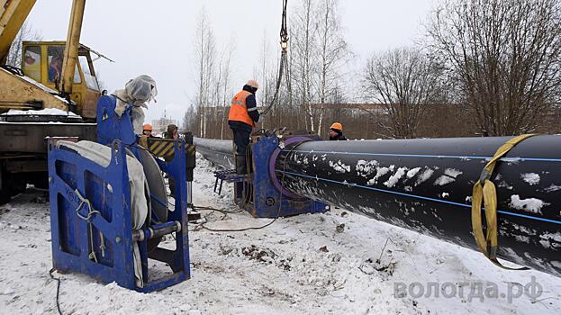 До 1 декабря построят второй этап водовода в микрорайоне Южный в Вологде