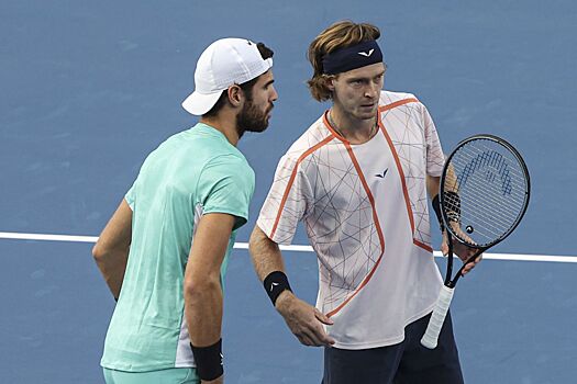 Стала известна парная сетка «Мастерса» в Шанхае, где сыграют Рублев и Хачанов