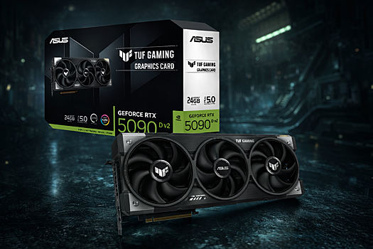 Asus представила флагманскую видеокарту RTX 5090 D v2 TUF GAMING