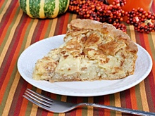 Хлебный пудинг с шоколадом