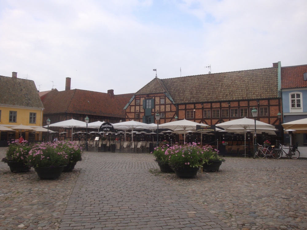 Площадь Lilla Torg, Мальме, Швеция