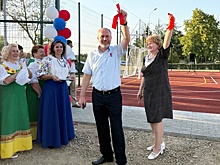 Многофункциональную спортивную площадку открыли в Новобейсугской