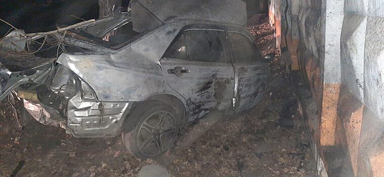 В Хакасии сданный в ремонт автомобиль обнаружили на месте ДТП