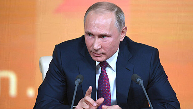 Россияне назвали лучший вопрос Путину на пресс‐конференции