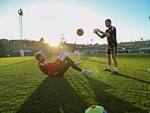 Гилерме приступил к работе с мячом