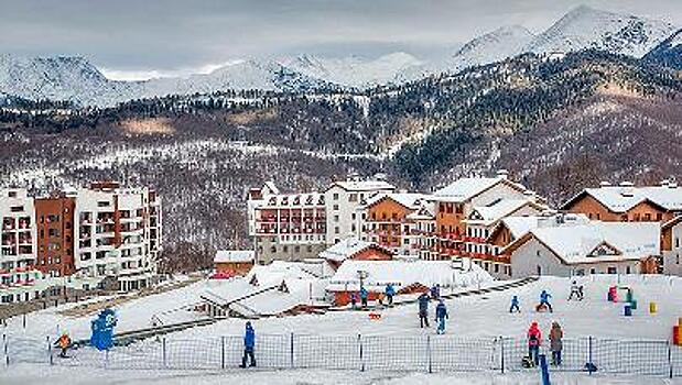 За первые выходные со старта сезона курорт "Роза Хутор" принял на 20% больше отдыхающих