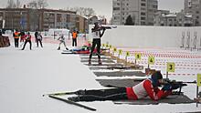 За медали первенства Вологды по биатлону «спринтовали» около 100 лыжников