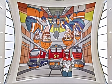 Роспись Дмитрия Аске на Ярославском вокзале получила приз крупнейшей российской арт-премии WOW Awards 2025