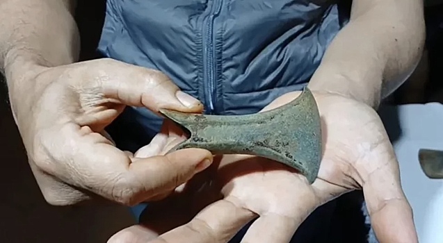 Обнаружен топор бронзового века из внеземного металла