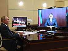 Путин позитивно оценил работу Гладкова на посту врио белгородского губернатора