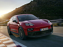 Porsche Macan EV обзавёлся драйверской версией GTS: заниженная подвеска и яркий декор