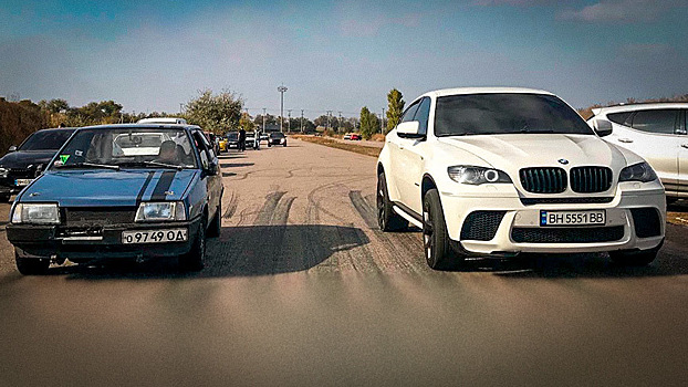 Разрыв шаблона: этот ВАЗ "восьмерка" уничтожает крутые иномарки