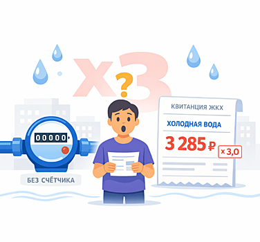 Как посчитать повышающий коэффициент на воду без счетчика: формула расчета и тройной тариф с 2026 года