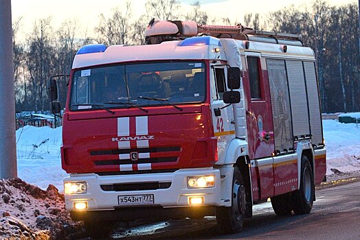 На западе Москвы произошел ложный вызов пожарных