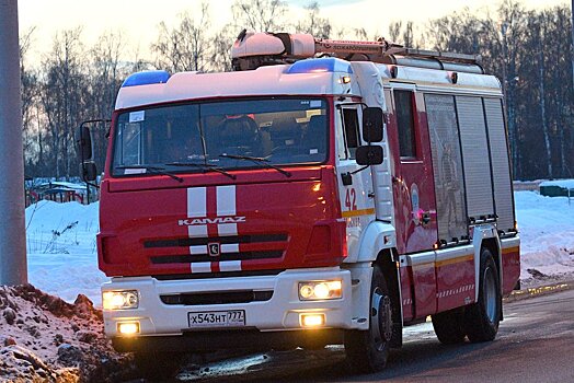 На западе Москвы произошел ложный вызов пожарных