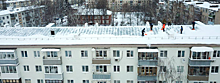 В Пушкинском г.о. чистят крыши многоэтажек