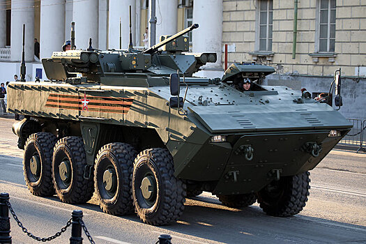 В России анонсировали испытания боевой машины К-16 на платформе «Бумеранг»
