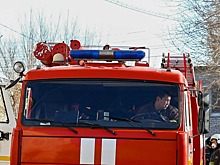 В Дербенте загорелся многоквартирный жилой дом