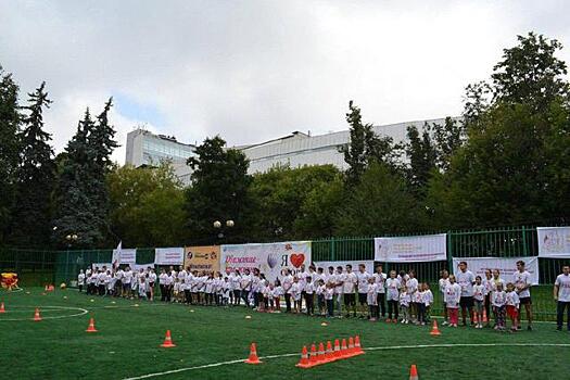 Команда САО отличилась на городских состязаниях многодетных семей