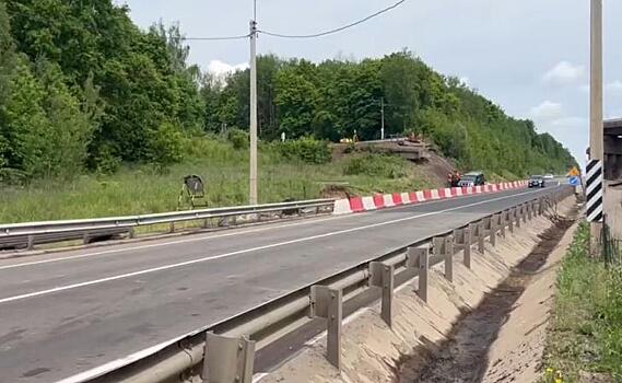 Участок федеральной трассы у Железногорска временно перекроют