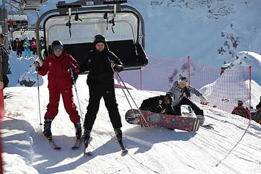 В Сочи открылся новый горнолыжный сезон