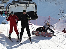 В Сочи открылся новый горнолыжный сезон