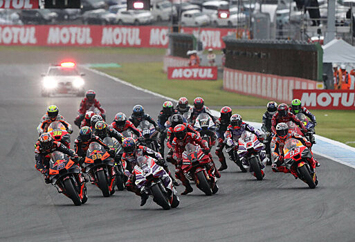 Хорхе Мартин выиграл сокращенную из-за дождя гонку MotoGP в Японии