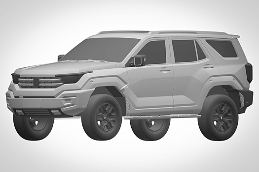 В России запатентовали дизайн нового китайского внедорожника Tank