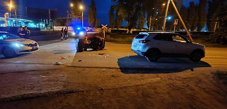 В Ершове слетела с моста «Шевроле», водителю которой стало плохо за рулем
