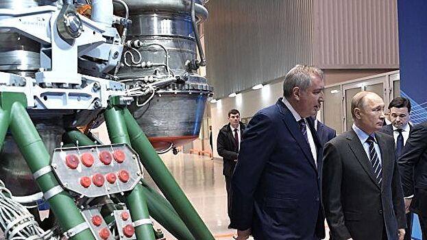Путин в День космонавтики посетил "Энергомаш"