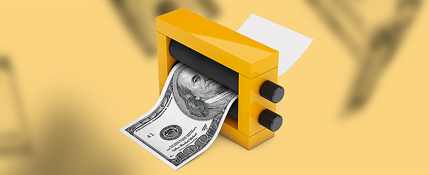 Нарисуем, будем жить. Сколько еще долларов может напечатать ФРС США?