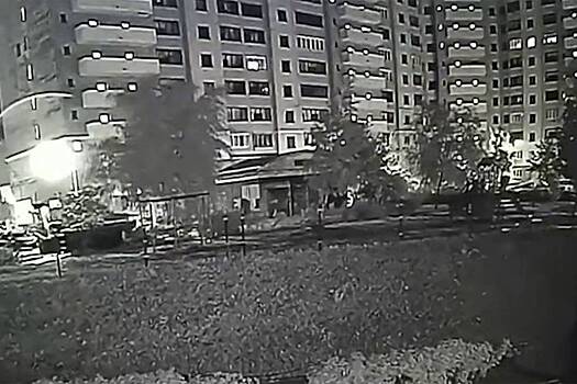 Момент уничтожения БПЛА в Минске попал на видео