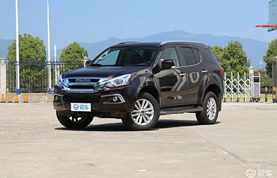 Обновленный внедорожник Isuzu MU-X появился в продаже