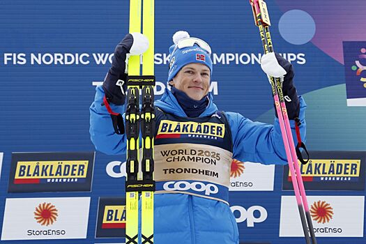 Йоханнес Клебо победил во всех гонках чемпионата мира — 2025 в Тронхейме