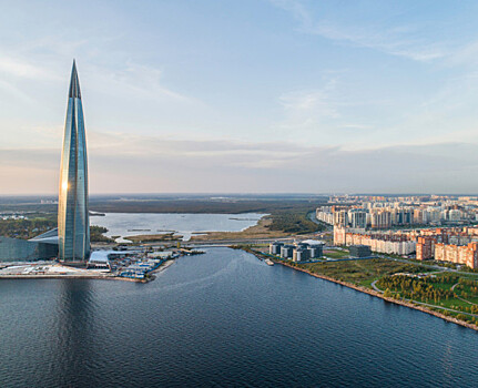 Возле Лахта Центра появится причал для водного транспорта