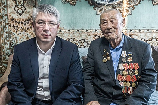 Ветерану ВОВ из Бурятии 23 февраля исполнилось 100 лет