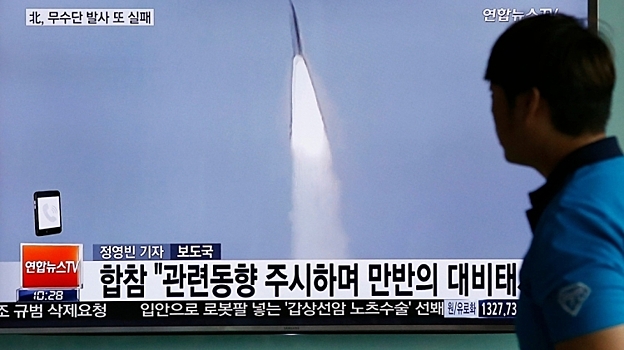 Песков: Россия обеспокоена новым пуском ракет Пхеньяном
