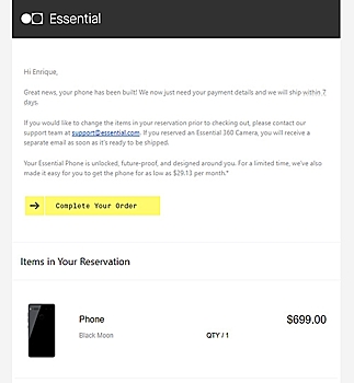 Essential Phone наконец-то доберется до своих покупателей, дождались