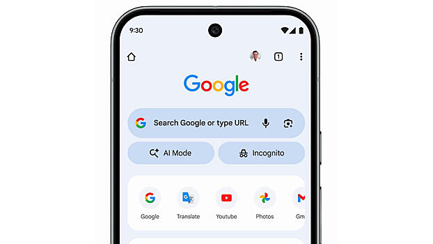 Google добавила ярлык AI Mode в мобильное приложение Chrome