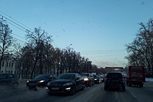 Самая длинная пробка на неделе в Нижнем Новгороде составила почти 6 км