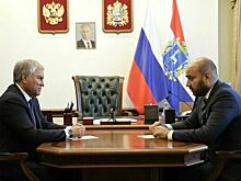 Володин и врио губернатора Самарской области обсудили социально-экономическое развитие