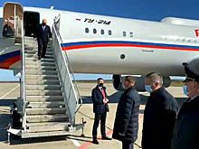 В Курск прилетел премьер-министр РФ Михаил Мишустин