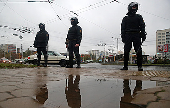 МВД Белоруссии опровергло информацию о массовых задержаниях в Минске