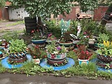 Пензенцам хотят запретить украшать дворы покрышками