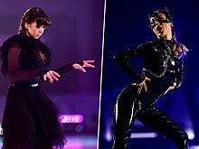 Бойкова предстала в латексном костюме, Камила Валиева выступала в образе Уэнсдей. Фото шоу