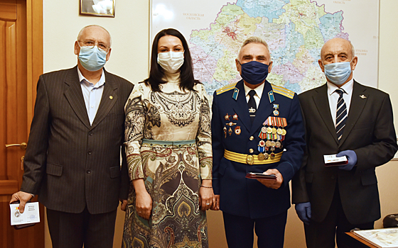 В Рязанской области наградили руководителей ветеранских организаций